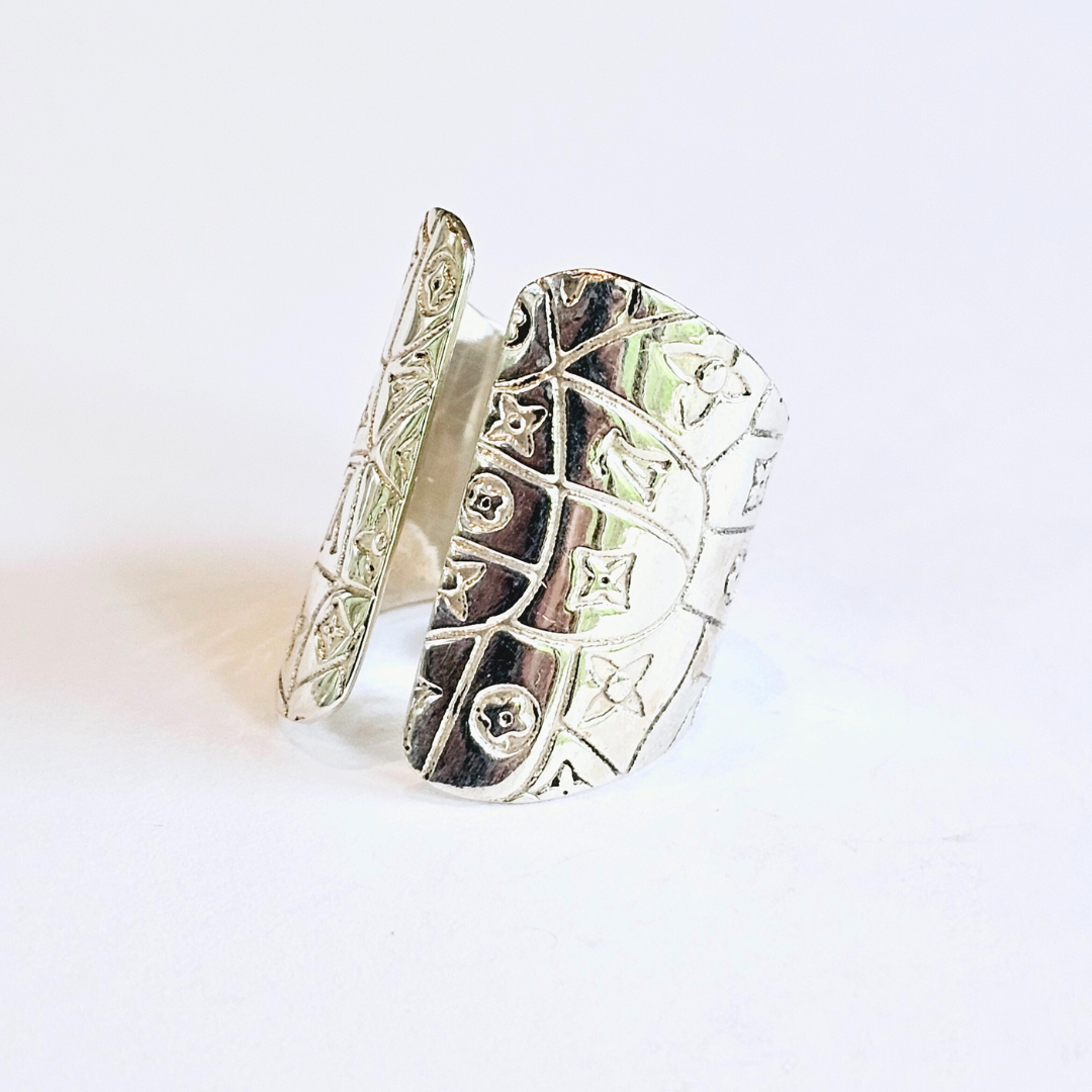 Silver Split Ring - Sz 9