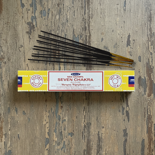 Seven Chakra Incense - Restore Balance and Harmony