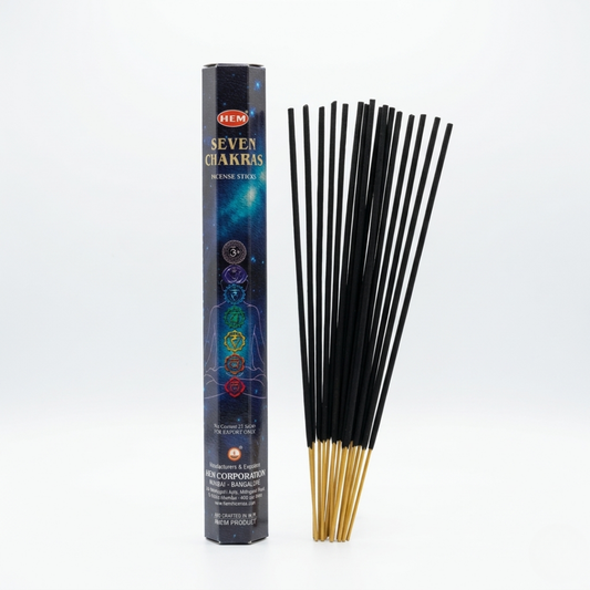 Seven Chakra Incense Sticks - Harmonize Your Energies