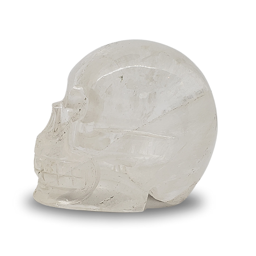 Clear Quartz Skull