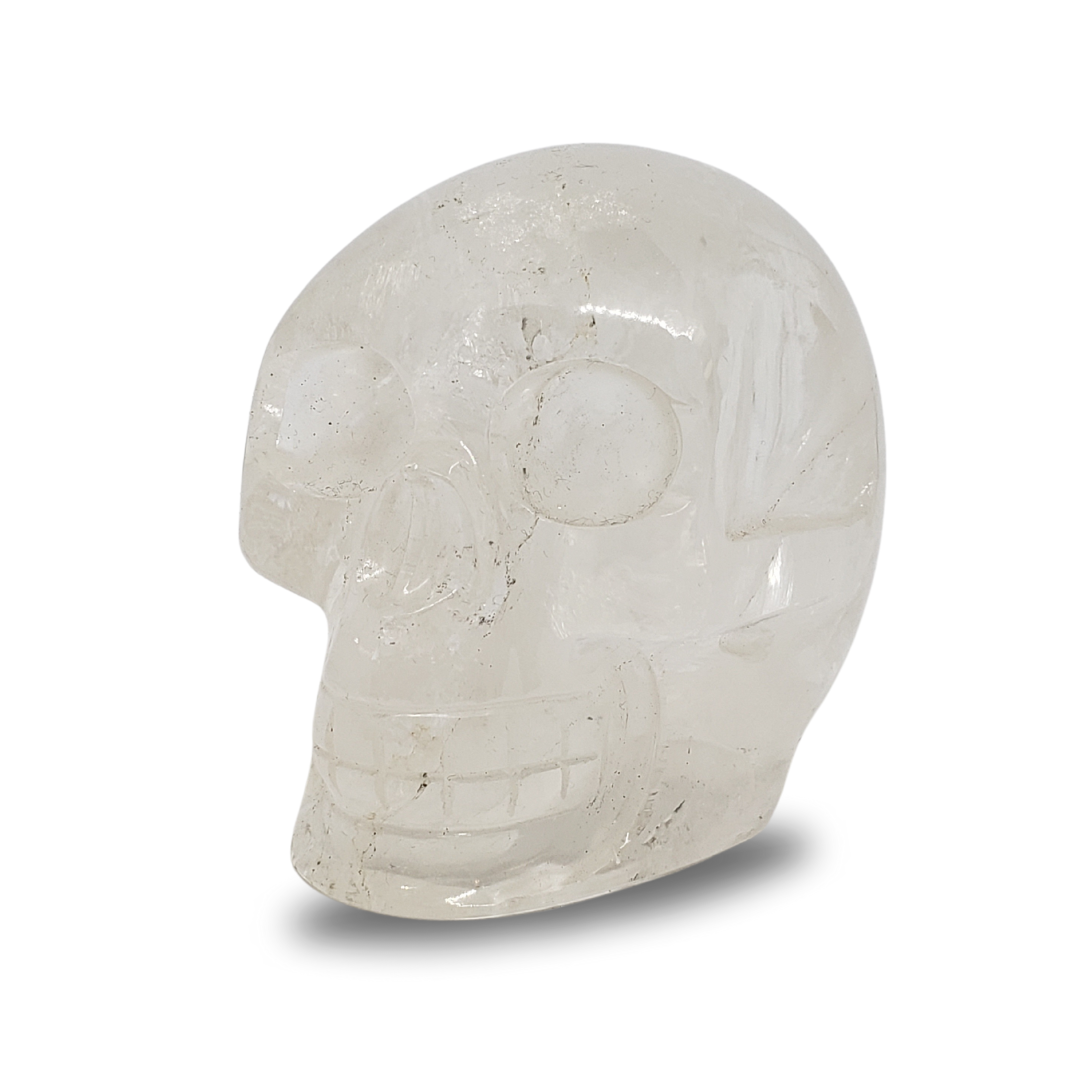 Clear Quartz Skull