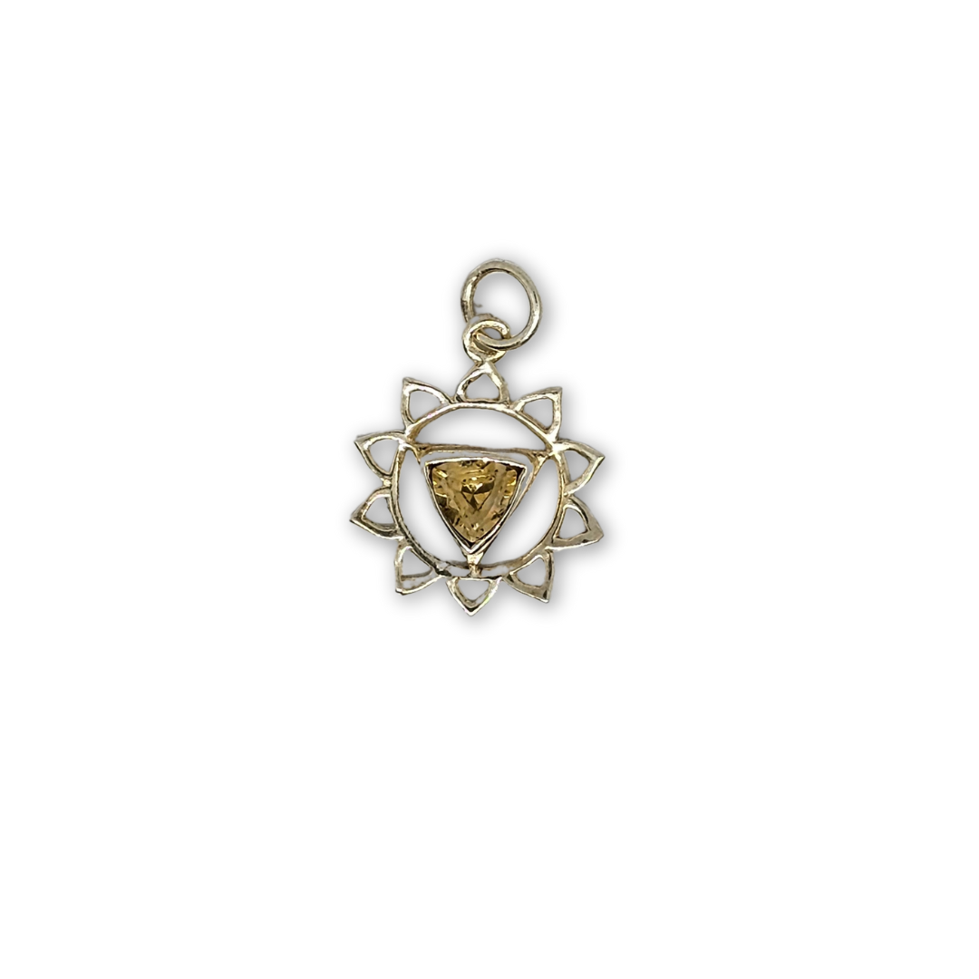 Chakra Pendant - Solar Plexus - Citrine