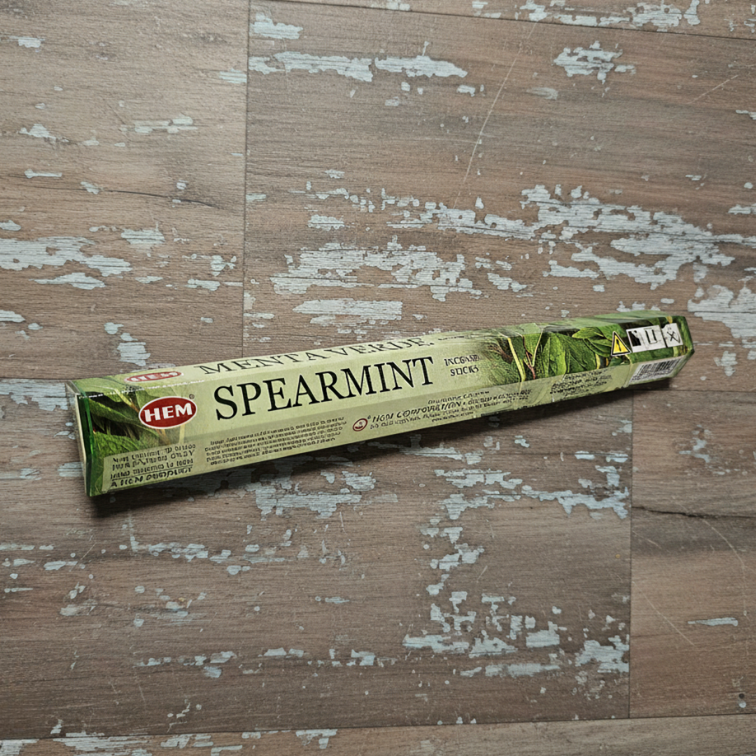 Spearmint Incense Sticks – Fresh, Cool, and Invigorating