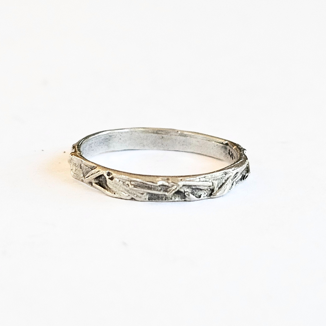 Sterling Silver Band - Sz 7, 8