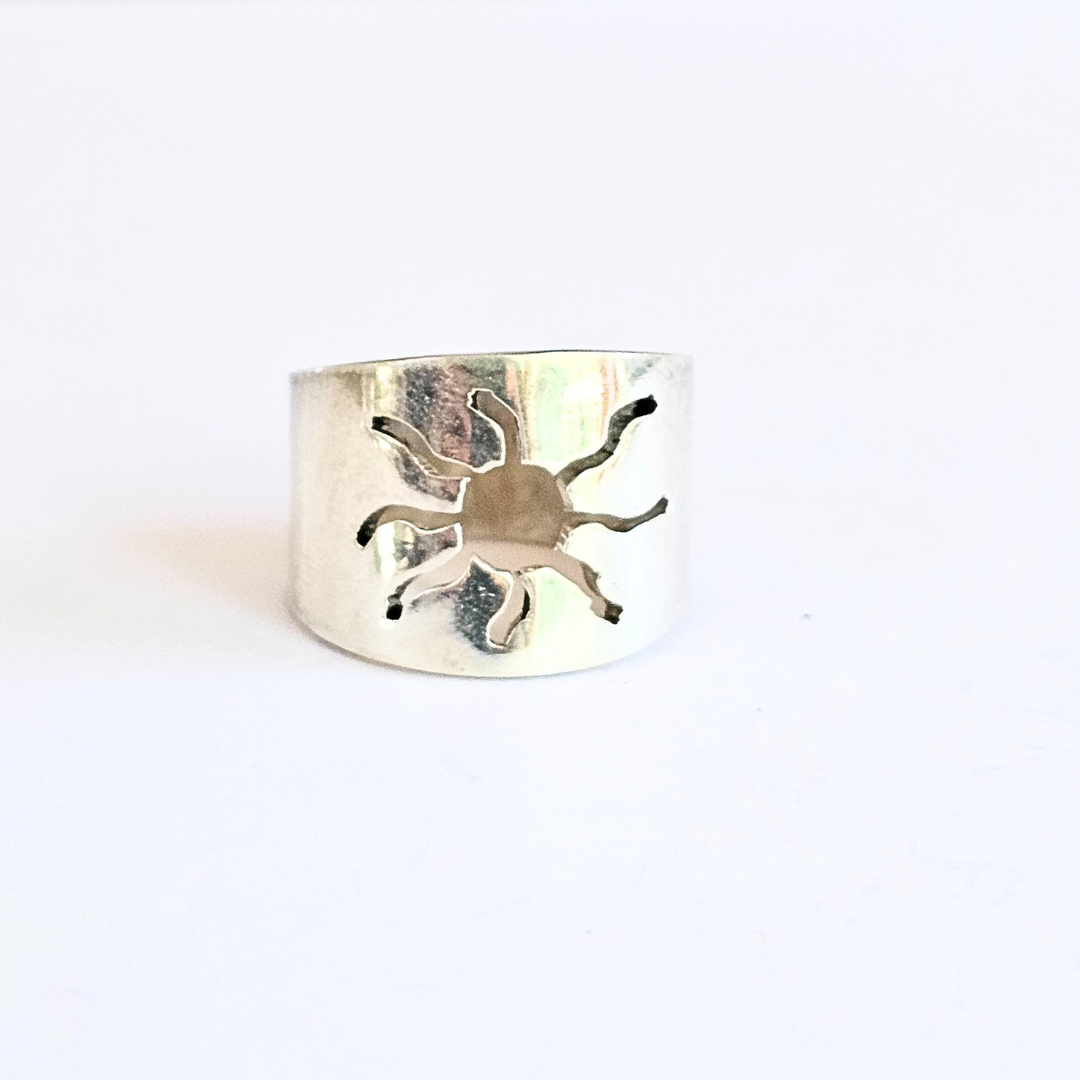 Sunburst Ring - Sz 8.5, 9.5