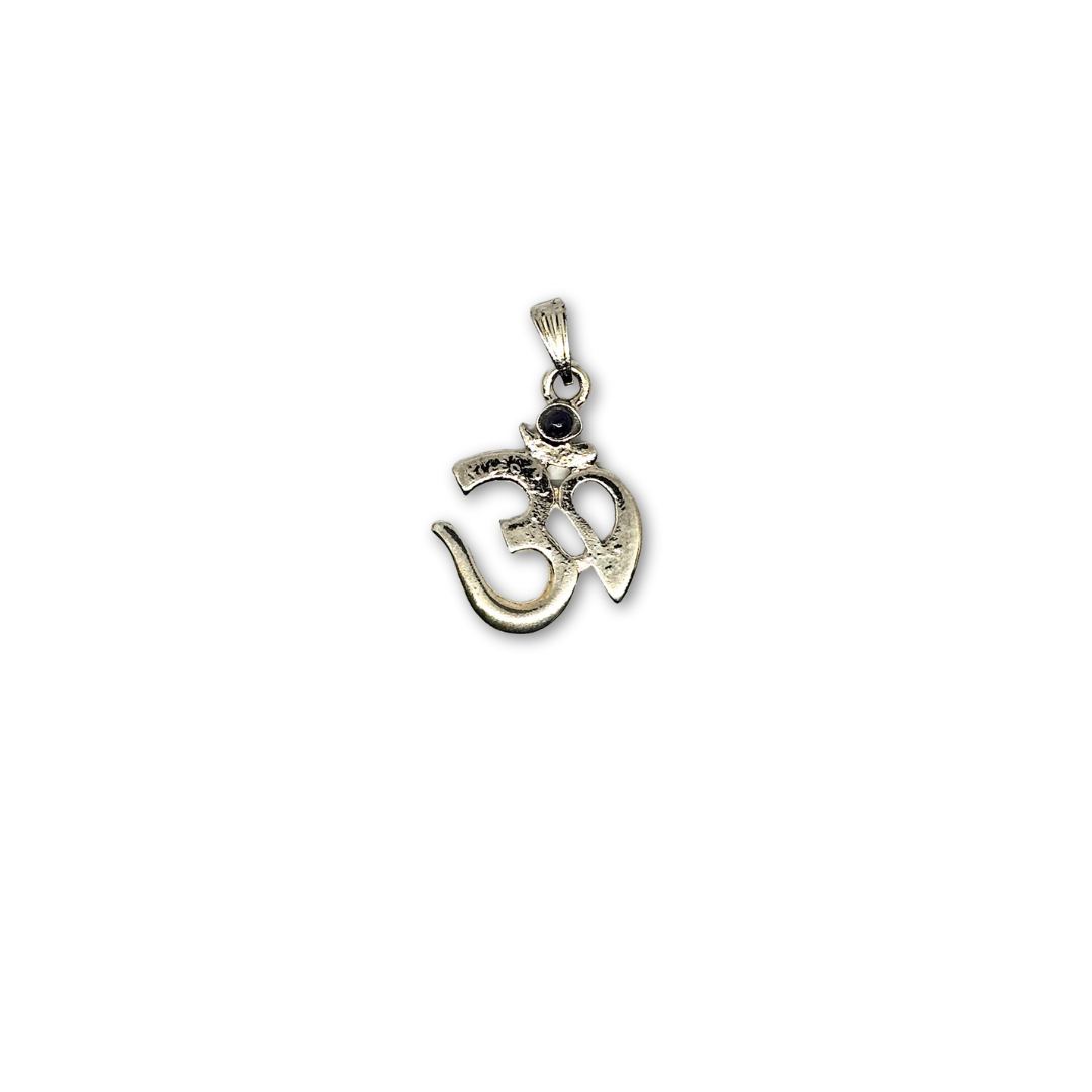 Ohm Chakra Pendant - Third Eye Chakra Featuring Iolite