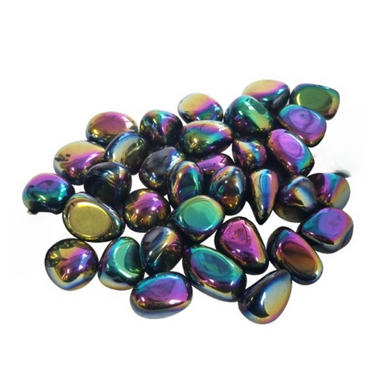 Titanium Aura Black Obsidian - Absorb Negativity, Radiate Positivity