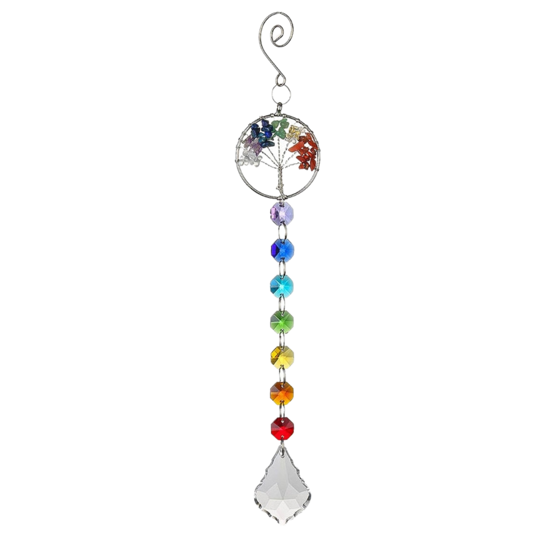 Tree Of Life Chakra Suncatcher