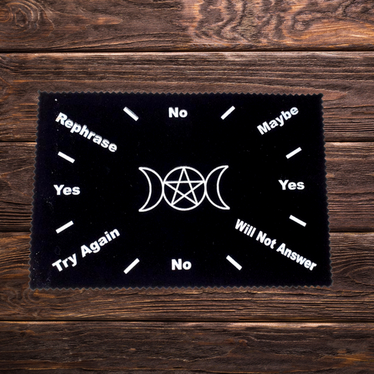 Triple Moon Pentagram Pendulum Mat