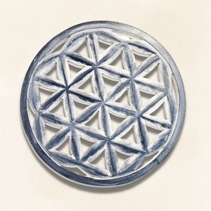 Flower of Life Wooden Wall Hanging