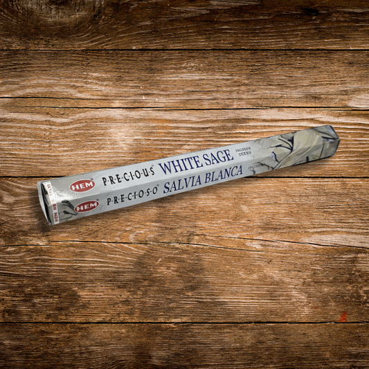 Precious White Sage Incense Sticks - Harmony, Clarity, and Sacred Energy