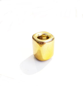Ceramic Gold Mini Candle Holder