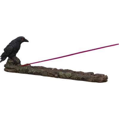 Raven Incense Holder
