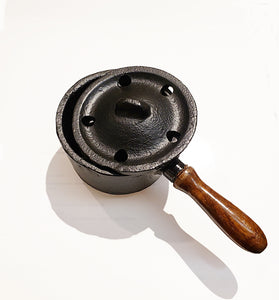 Hand Held Cast Iron Cauldron/Smudge Pot