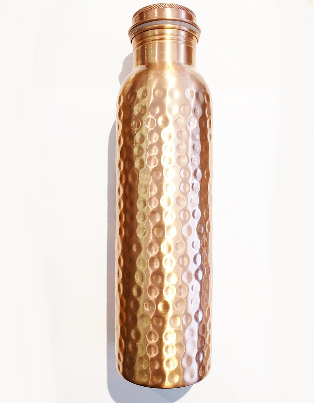 Ayurvedic Hammered Copper Water Bottle