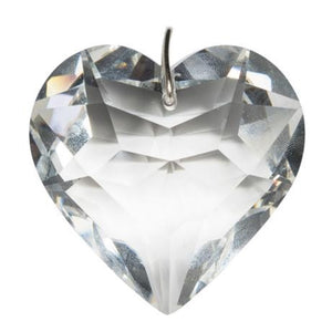 Clear Crystal Heart Prism 50mm