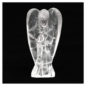 Clear Quartz Angel Figurine