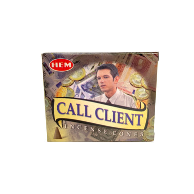 Call Client Incense Cones