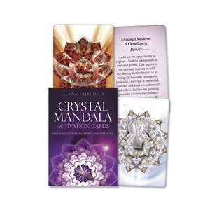 Crystal Mandala Activation Cards: Alchemical Affirmations For The Soul