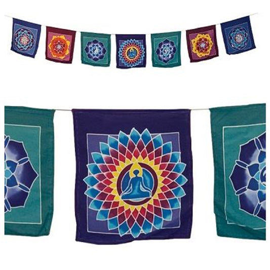 Lotus Mandala Flags