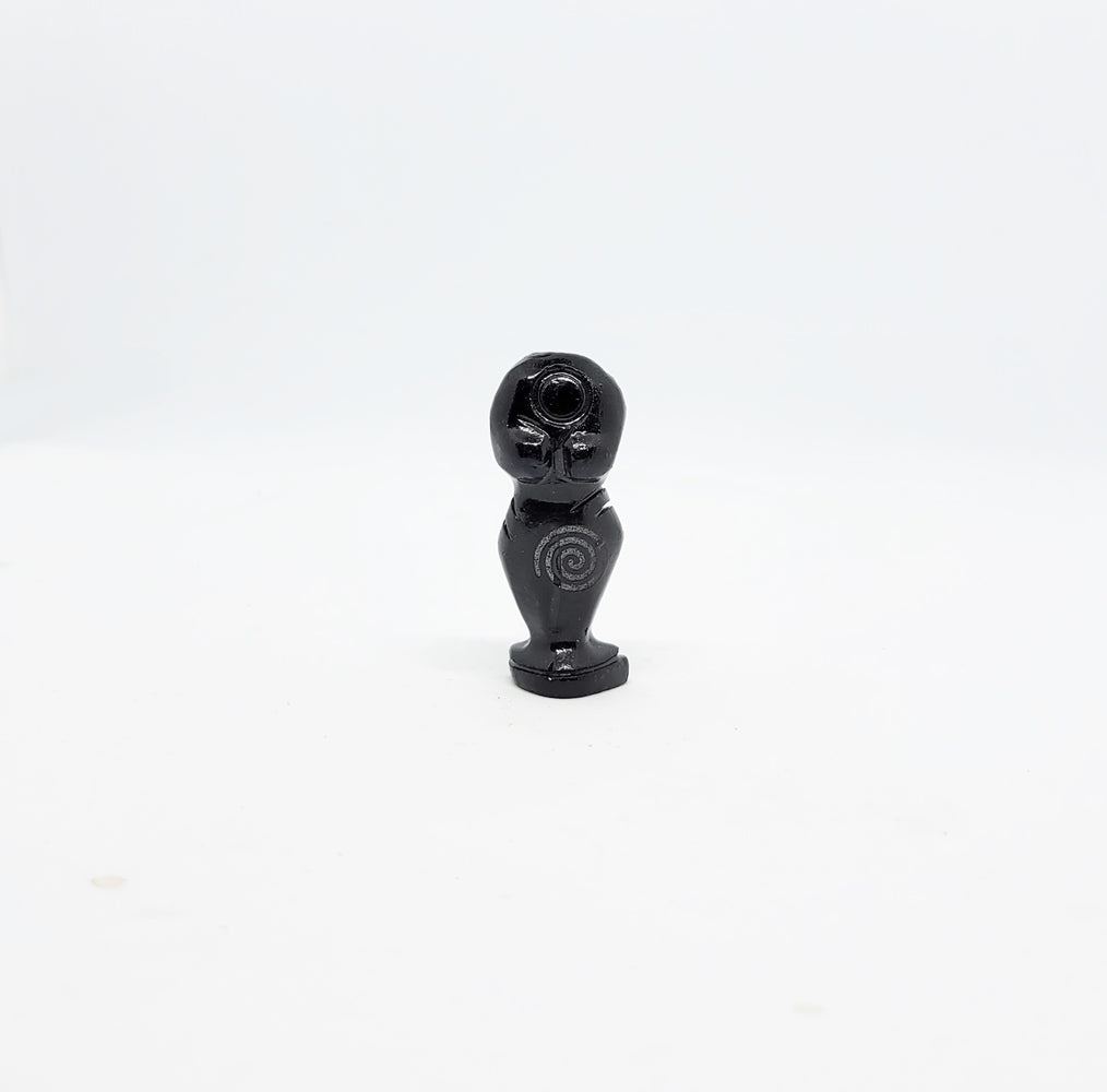 Black Onyx Goddess Figurine