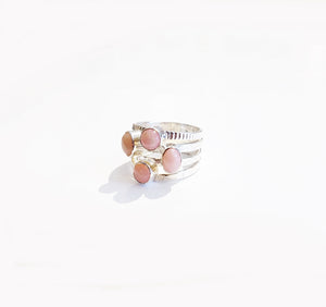 Pink Opal Ring - Sz 9