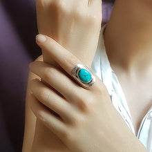 Turquoise Ring - Sz 8