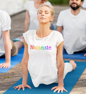 Namaste Chakra Tee