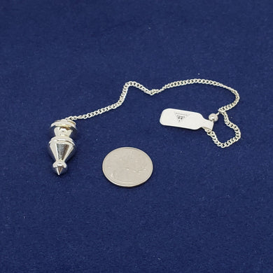 Silver Coloured Pendulum with  7