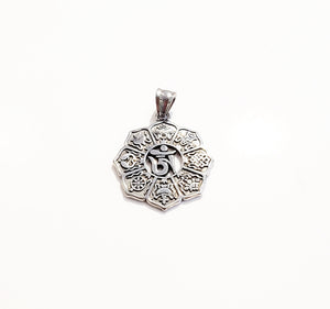Stainless Steel Ohm Mantra Pendant