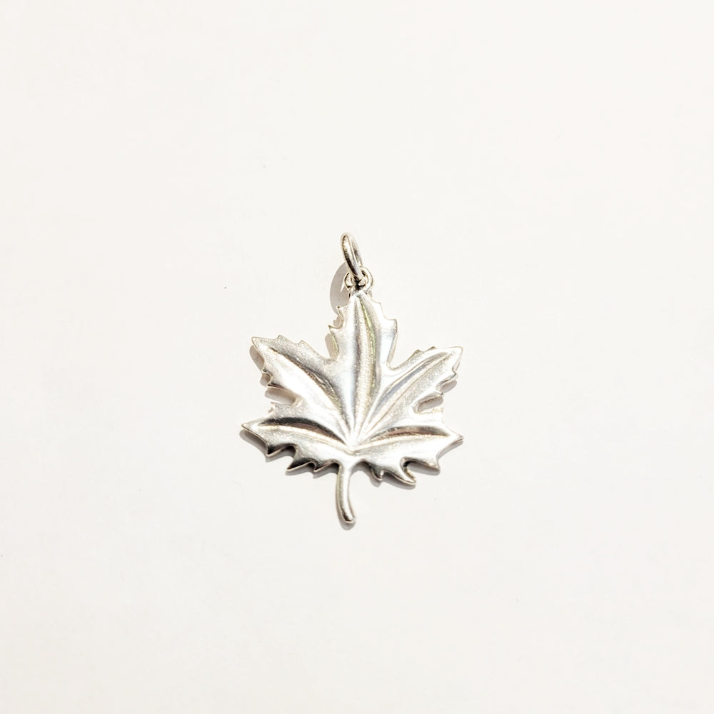 Silver Maple Leaf Pendant