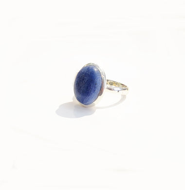 Lapis Lazuli Oval Ring - Sz 6.5